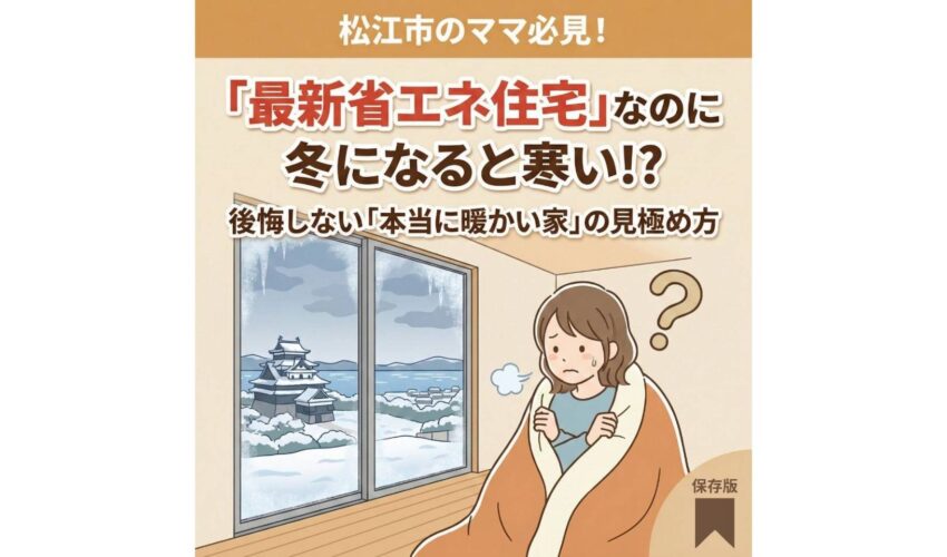 松江市で寒い新築を建てないポイント アイキャッチ